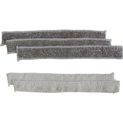 Lingettes et serpillères 3 émeris et 2 finitions pour RVA0900 ECODROP