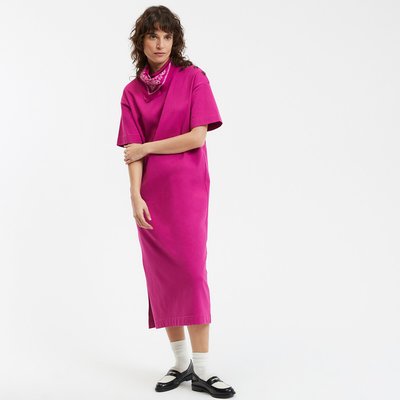 Robe longue jersey, boutonnage épaule LA REDOUTE COLLECTIONS