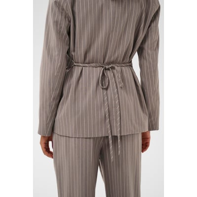 Blazer Femme Executive Collection Rayures Pin Stripe - Taille 8 - Occasion Très Bon état - Pour Tenue Professionnelle