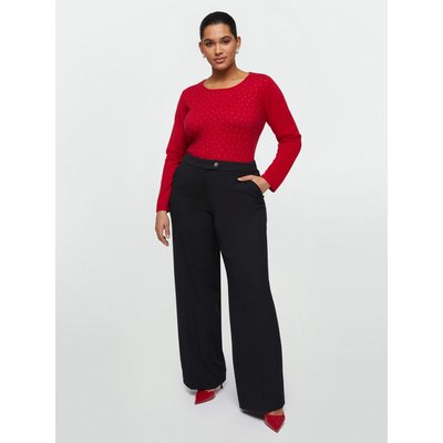 Pull ras-du-cou coupe droite FIORELLA RUBINO