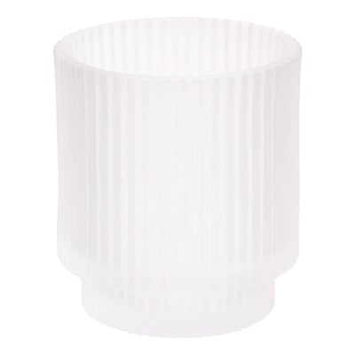 Porte-brosse à dents rond en verre SOLIS 5FIVE SIMPLY SMART