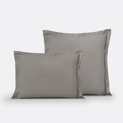 Scenario Flat Ruffle 100% Cotton Pillowcase LA REDOUTE INTERIEURS