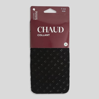 Collants chauds à motifs MONOPRIX