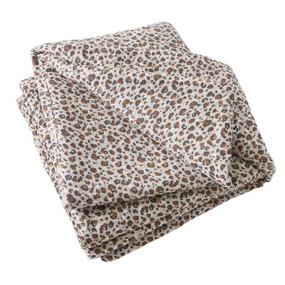 Bout de lit gaze de coton Leopard Leonie EDEN