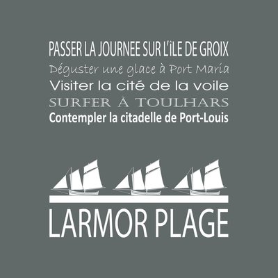 Tableau Mural Larmor RÉGIONALISME CEANOTHE