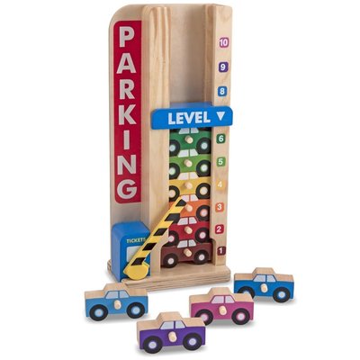 Garage pour empilage et comptage MELISSA & DOUG