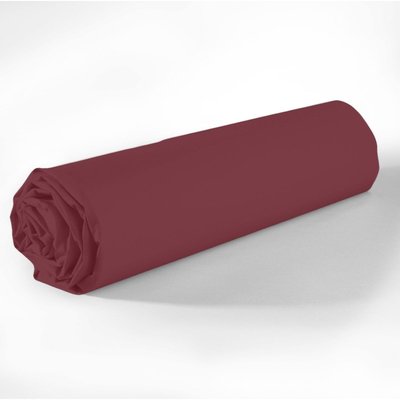 Drap housse 100% coton bonnet 35cm uni BATON ROUGE