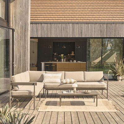 Salon de jardin bas en aluminium   ALVAR BERAH GETAH