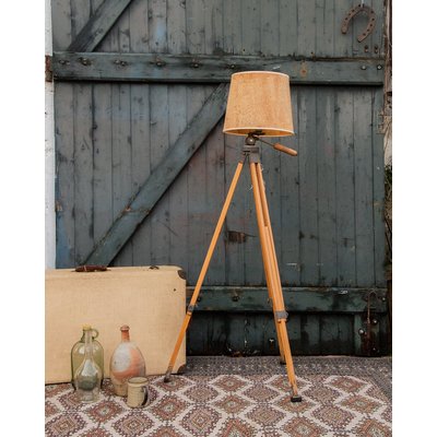 Lampadaire trépied Julien N°37 - Bon état DEBONGOUT