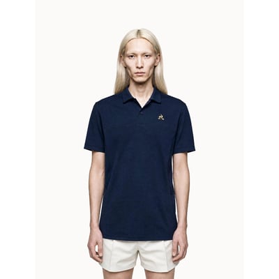 Polo Coq d'Or en double face avec détails texturés Coq d'Or LE COQ SPORTIF