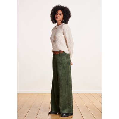 Pantalon large en velours LA FEE MARABOUTEE