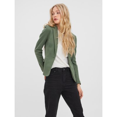 Veste blazer femme unie vert agate Vert agate - Prêt-à-Porter
