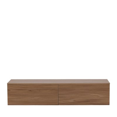 Meuble TV suspendu 2 tiroirs en bois L160cm - Frihamn VENTURE HOME