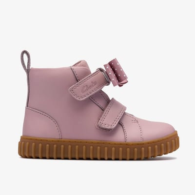 Boots Cuir Coupe Large COVE SKY T CLARKS