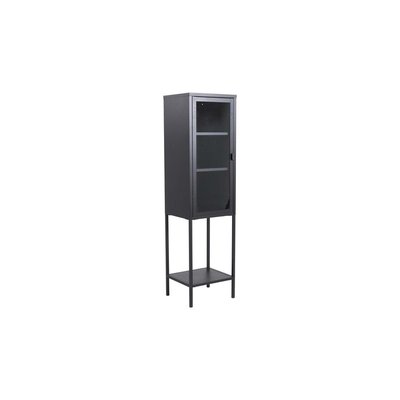 Armoire vitrée avec étagère en acier Misha VENTURE HOME