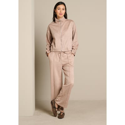 Pantalon fluide effet suédé LOLALIZA