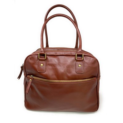 Sac à main en cuir lisse italien VENDÔME OH MY BAG