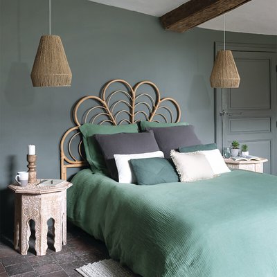 Parure de lit gaze de coton FLORA ATMOSPHERA