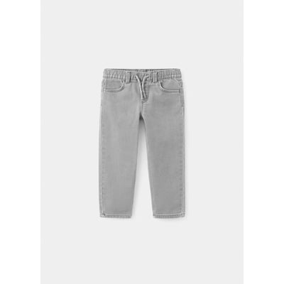 Jean droit taille élastique MANGO BABY