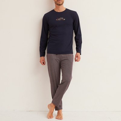 Pyjama long avec logo DANIEL HECHTER LINGERIE