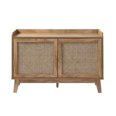 Buffet 2 Portes en Cannage Rotin L110 cm - PALMO CALICOSY