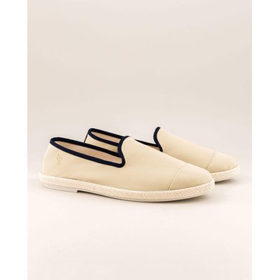 Espadrille homme coton recyclé beige marine CENITZ ANGARDE