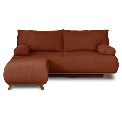 Canapé Convertible en Velours texturé 4 places - CRISTAL LISA DESIGN