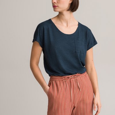 Camisetas lino mujer La Redoute