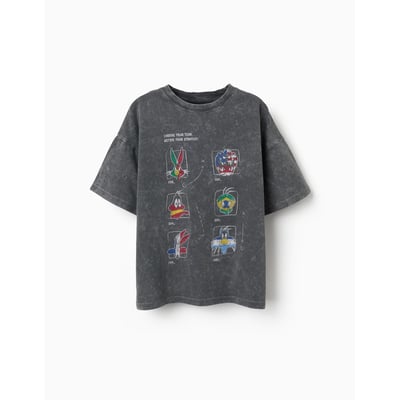 T-shirt en coton avec imprimé Looney Tunes ZIPPY