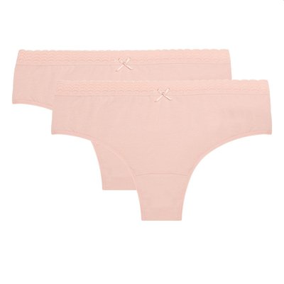 Lot de 2 Hipsters Basic Fashion DIM