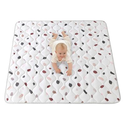 Tapis bebe carré matelassé CONFETTI HAKUNA MATTE