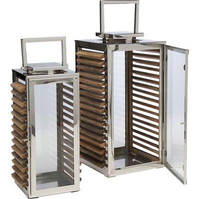 Lanternes Lamella set de 2 KARE DESIGN