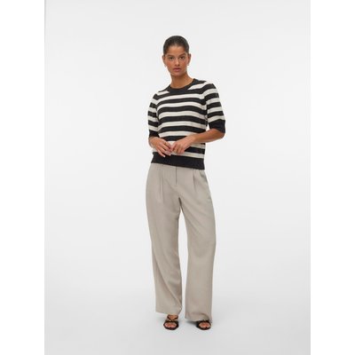 Pull col rond manches 3/4 VERO MODA
