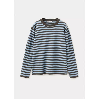 Pull en maille fine à rayures MANGO KIDS