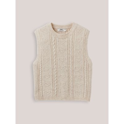 Pull sans manches - Laine RWS* CYRILLUS