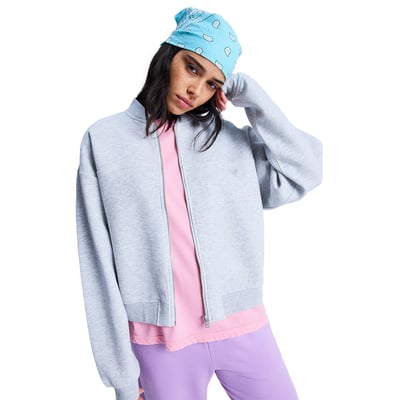 Veste bomber sweat-shirt ALWAYS HAPPY. ROXY