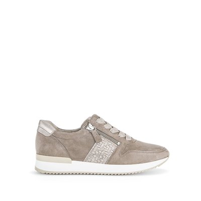 Sneakers en suède à talon plat GABOR