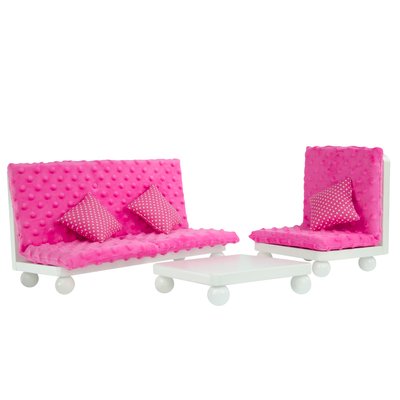 Fauteuil Table Base Poupée LITTLE PRINCESS TEAMSON KIDS