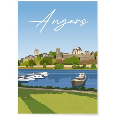 Affiche ville Angers 6 L'AFFICHERIE