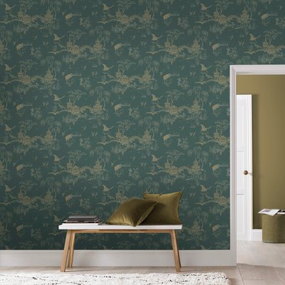 Papier peint Pagodes Gaia Japon SUPERFRESCO EASY