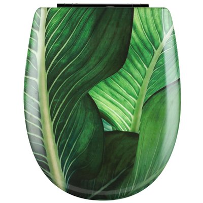 Abattant easy clip avec descente assistée jungle HOME MAISON