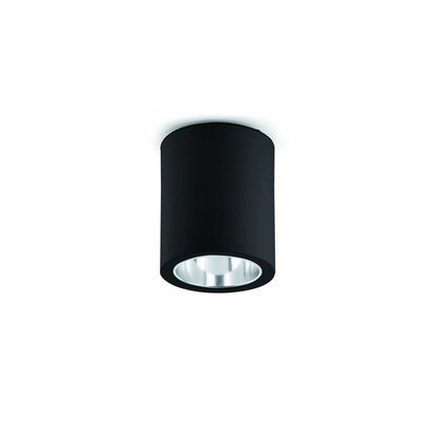 Plafonnier 1L 60W noir POTE 1 FARO