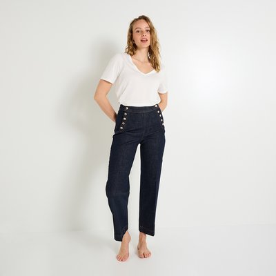 Jean flare POMPON F02 GRAIN DE MALICE