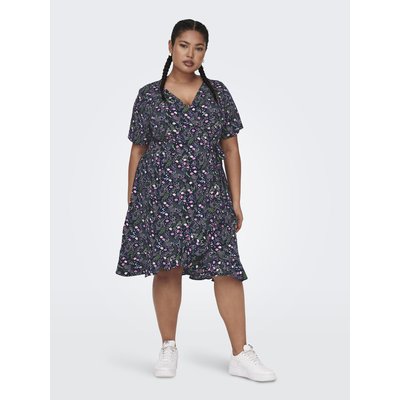 Robe portefeuille, manches courtes ONLY CARMAKOMA