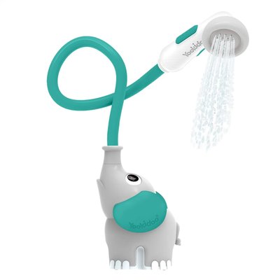 Douchette de bain éléphant Gris et forêt YOOKIDOO