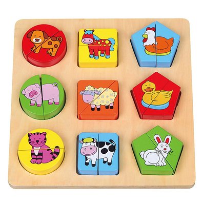 Puzzle Les Animoitiés SAPIN MALIN
