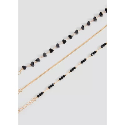 Lot 4 bracelets résine combinés MANGO TEEN