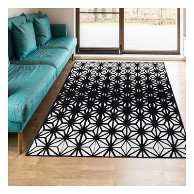 Tapis salon et chambre tissé motif géométrique AF1 RECTO UN AMOUR DE TAPIS