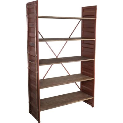 Etagère 5 plateaux en bois  container ANTIC LINE CRÉATIONS