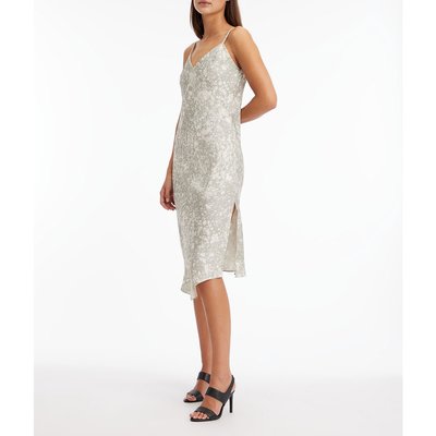 Printed Asymmetric Cami Dress CALVIN KLEIN